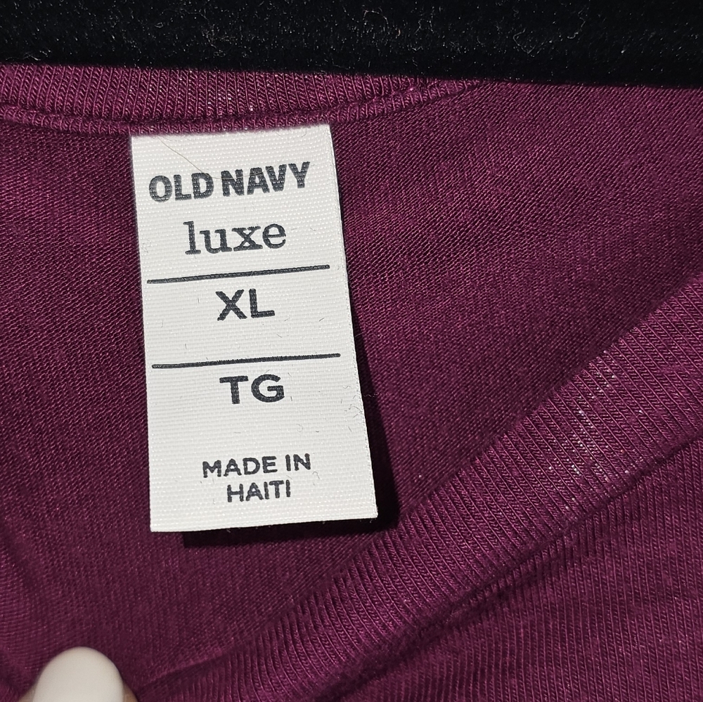 Women's Purple Long Sleeve Top - Picture 2 of 4